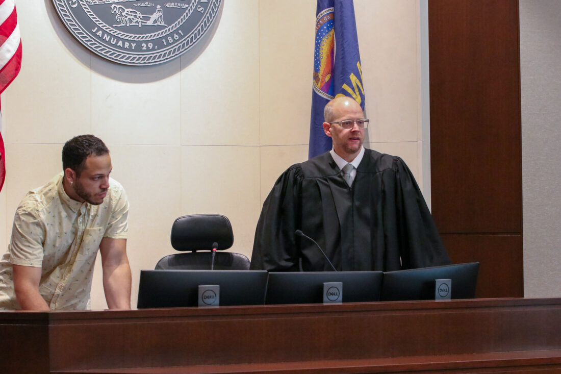 Constitution Day program goes global with mock trial for third graders
